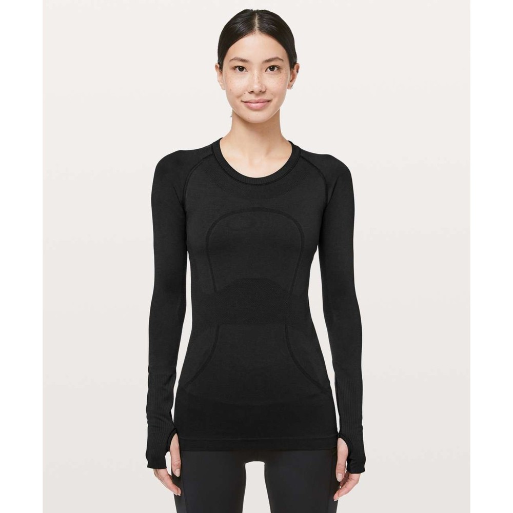 Lululemon Swiftly Tech long sleeve black size 8